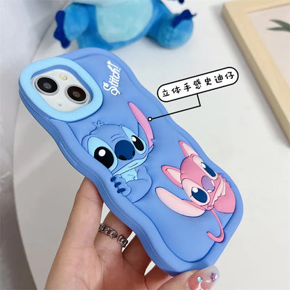 Stitch 3D Stereoscopic Phone Cases For iPhone