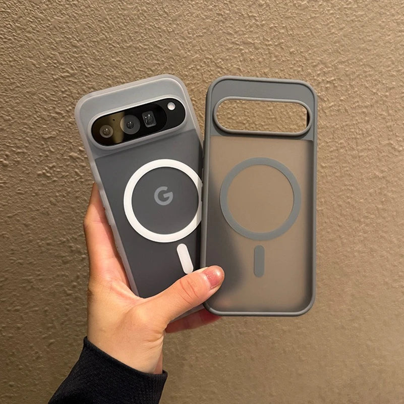 Magsafe Translucent Matte Magnetic Case For Google Pixel
