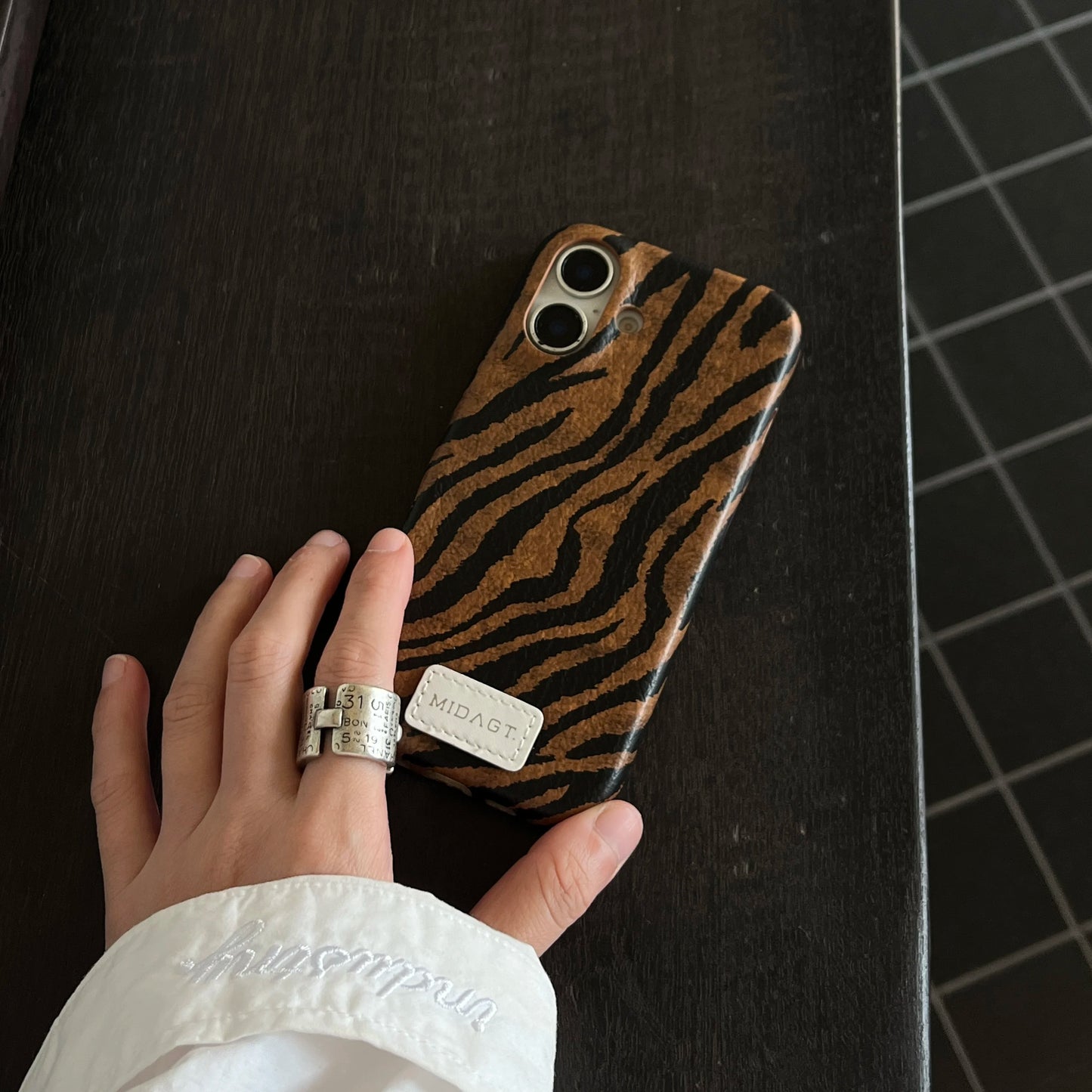 Premium Zebra Print Case For iPhone