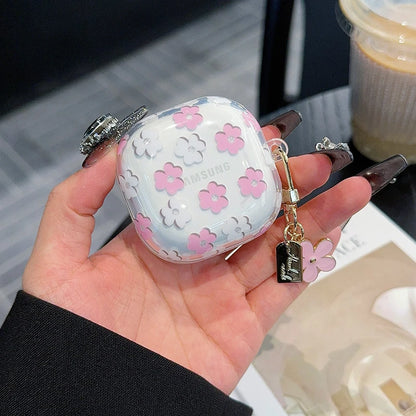 Fashion Flowers Case For Samsung  Buds