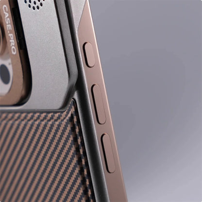 Luxury Frameless Carbon Fiber Pattern Slim Case for iPhone