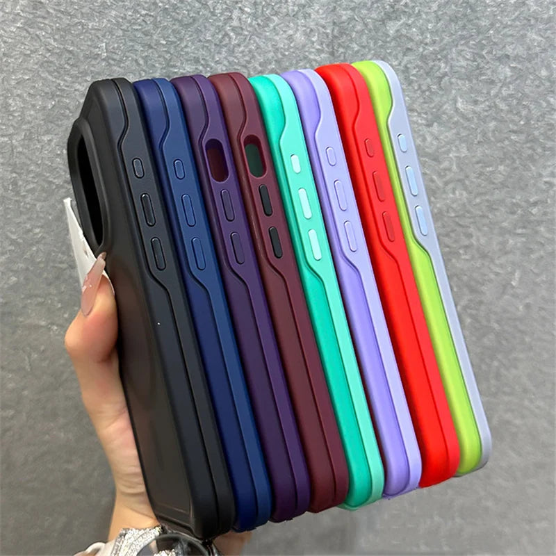 Magnetic Neon Color Matte Translucent Case for iPhone