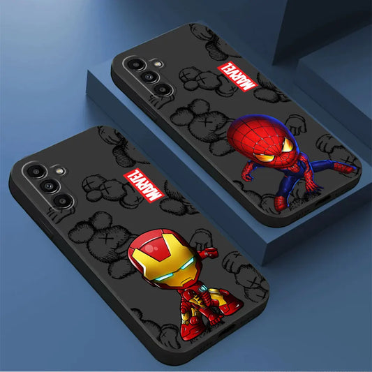 Marvel Characters Printed Case for Galaxy