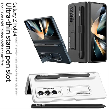 Ultra-thin Matte Galaxy Z Fold 4 Case With Pen Slot