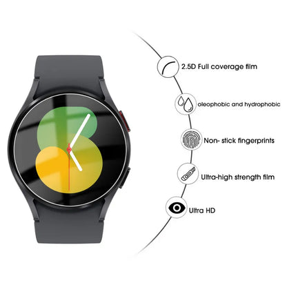 5 Pcs Tempered Glass for Samsung Galaxy Watch