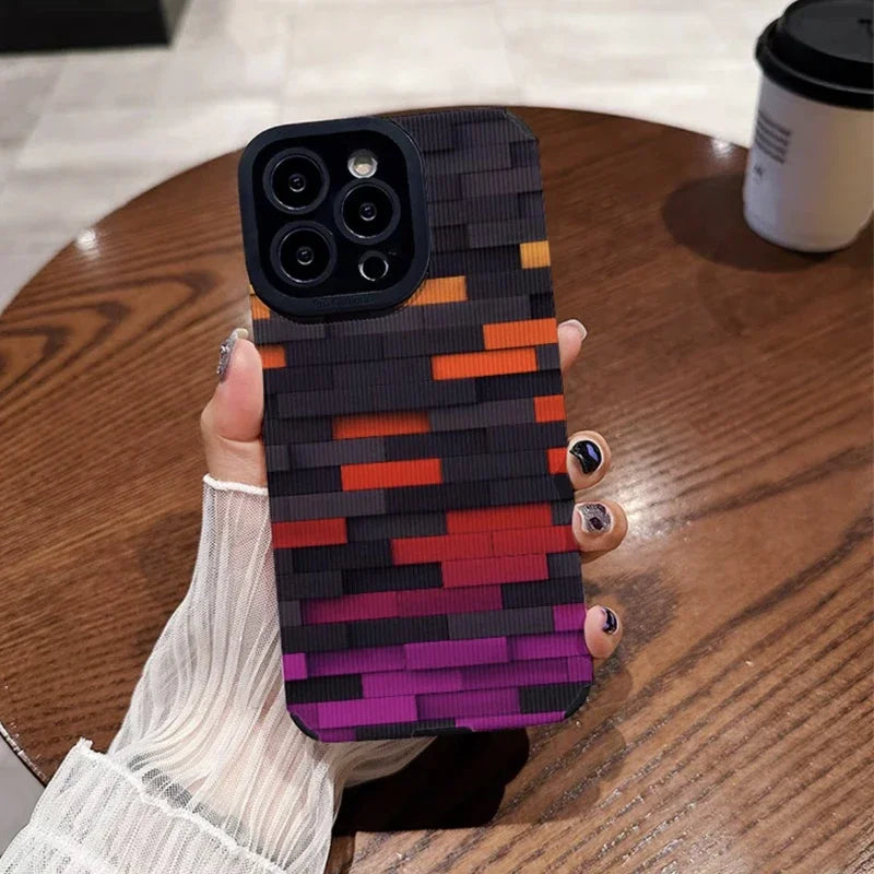 Pattern Leather Case for iphone