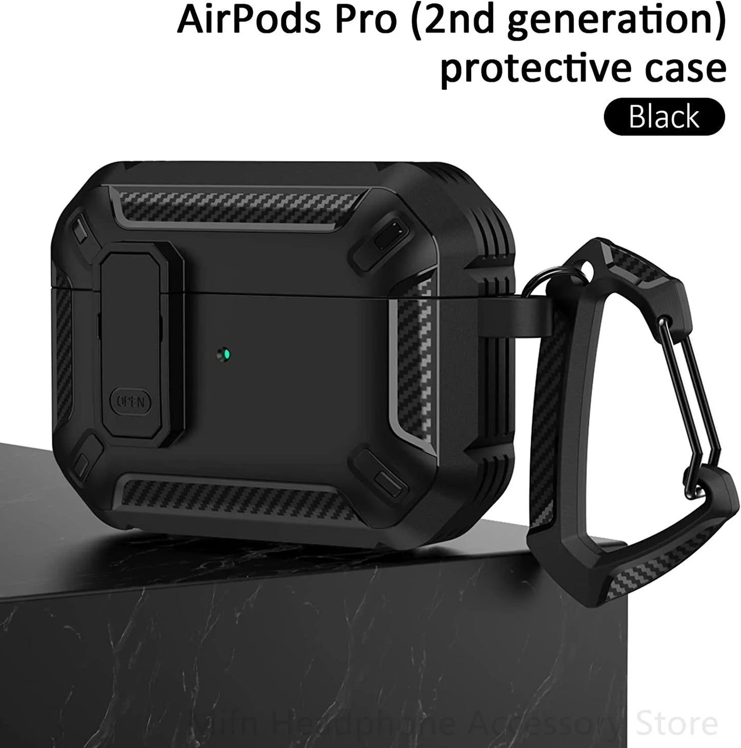 Carbon Fibre Switch Cover for Airpods