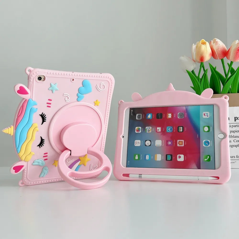 360 Rotating Kids Stand Case For Samsung Galaxy Tab