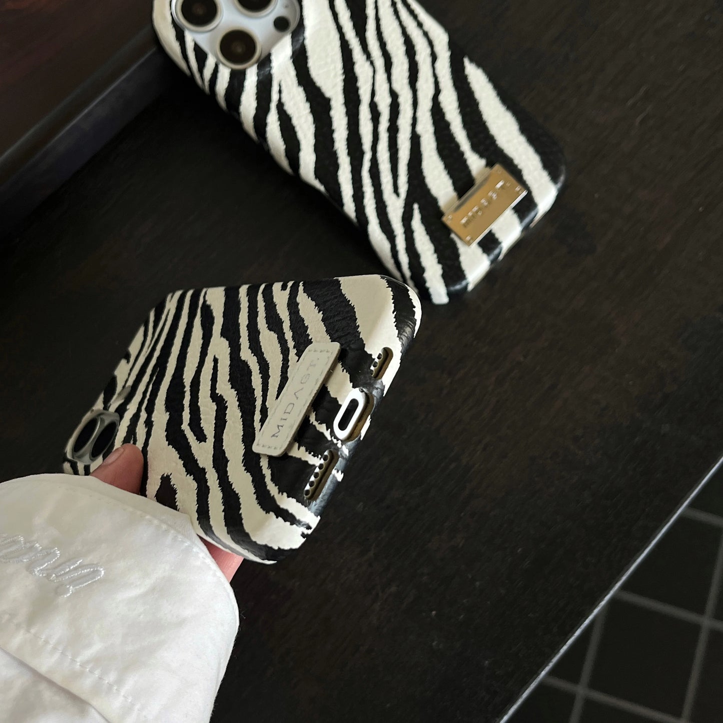 Premium Zebra Print Case For iPhone