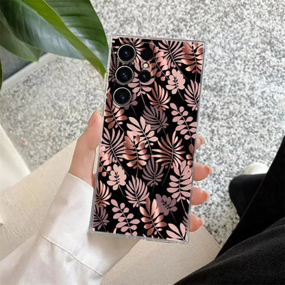 Glitter Pattern Phone Case For Samsung