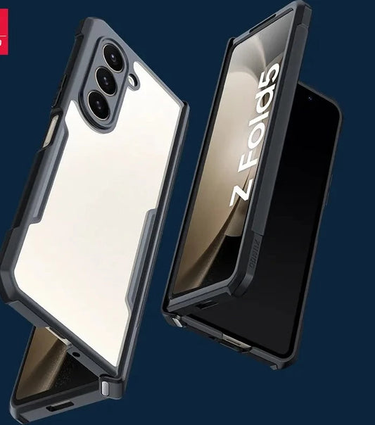 Shockproof Protective Shell Clear Galaxy Z Fold Case