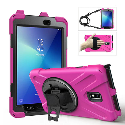 Samsung Kids Safe Shockproof Silicone PC Cover With Hand Strap