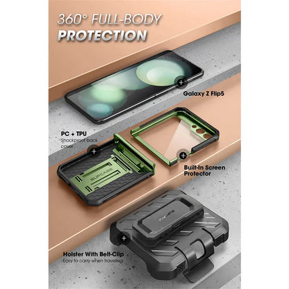 Rugged Holster For Samsung Galaxy Z Flip 5