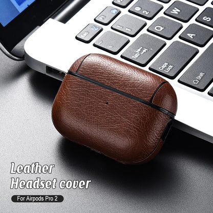 Leather Hard Plastic Cover for AirPods