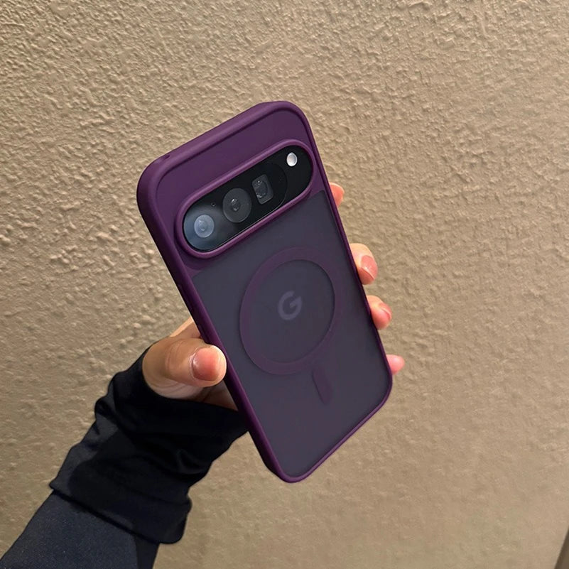 Magsafe Translucent Matte Magnetic Case For Google Pixel