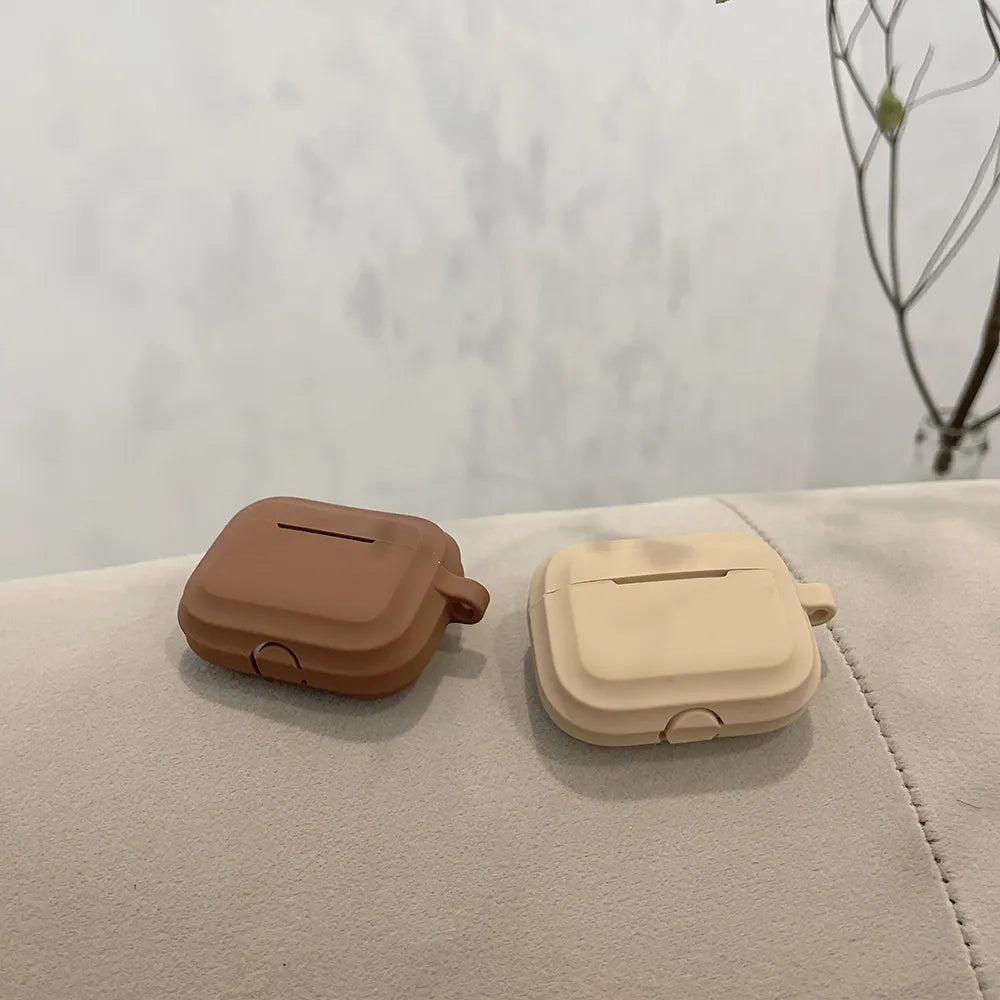 Chocolate Khaki Case For Apple Airpods Pro