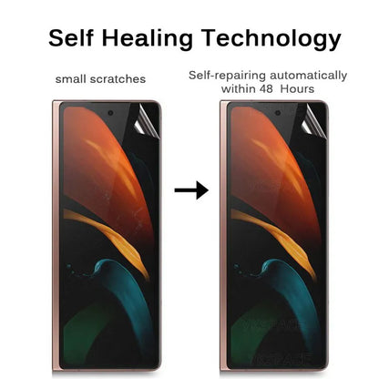 1 Pc Front & Back Soft Hydrogel Film For Galaxy Z Fold