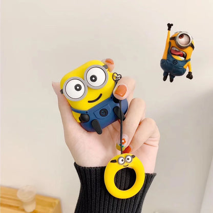 Cute Cartoon Silicone Earphone Airpods Case