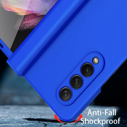 Ultra Thin Folding Hard Cover Case For Samsung Galaxy Z Fold