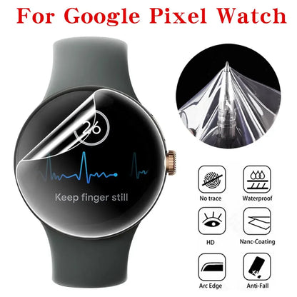 5 Pcs Hydrogel Film For Google Pixel Watch 1 2