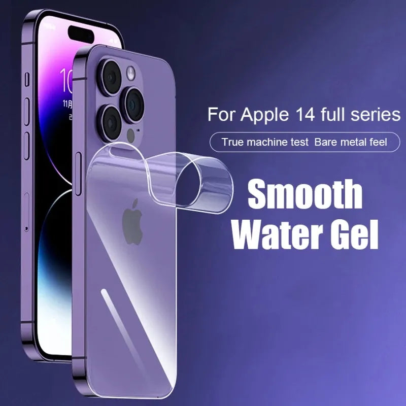 4 Pcs Hydrogel Back Film for iPhone