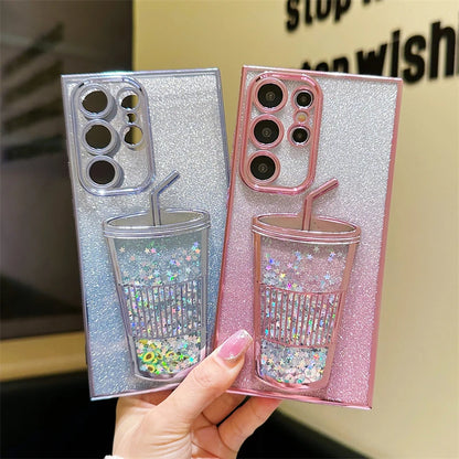 Gradient Glitter Case for Samsung