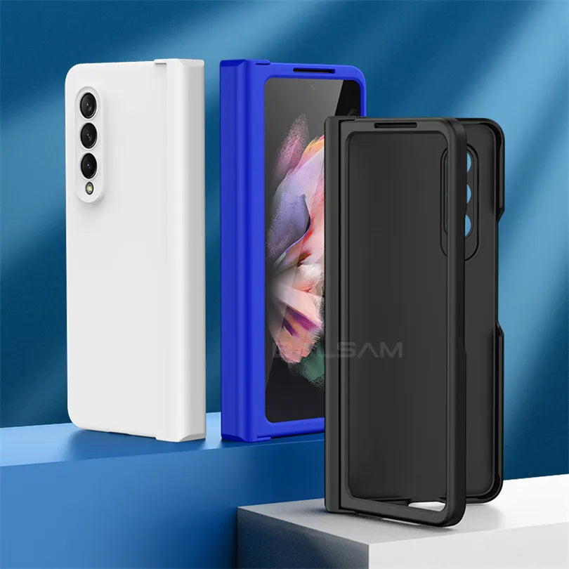 Ultra Thin Folding Hard Cover Case For Samsung Galaxy Z Fold