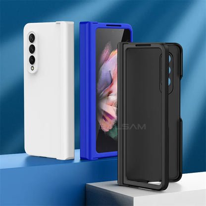 Ultra Thin Folding Hard Cover Case For Samsung Galaxy Z Fold