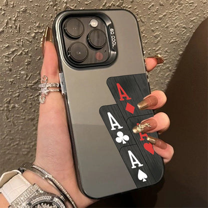 Poker Ultra-Thin Hard  Case for iPhone
