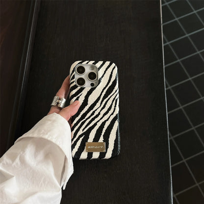 Premium Zebra Print Case For iPhone