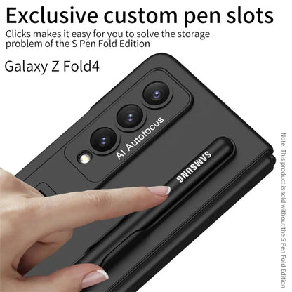 Ultra-thin Matte Galaxy Z Fold 4 Case With Pen Slot