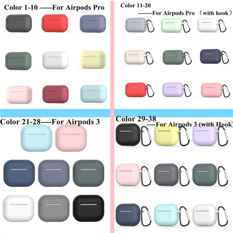 Silicone Cover Case For Airpods