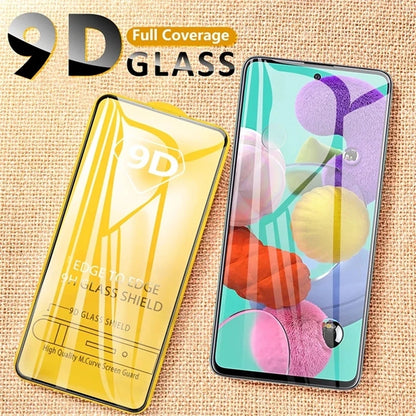 3 Pcs 9D Tempered Glass for Samsung Galaxy