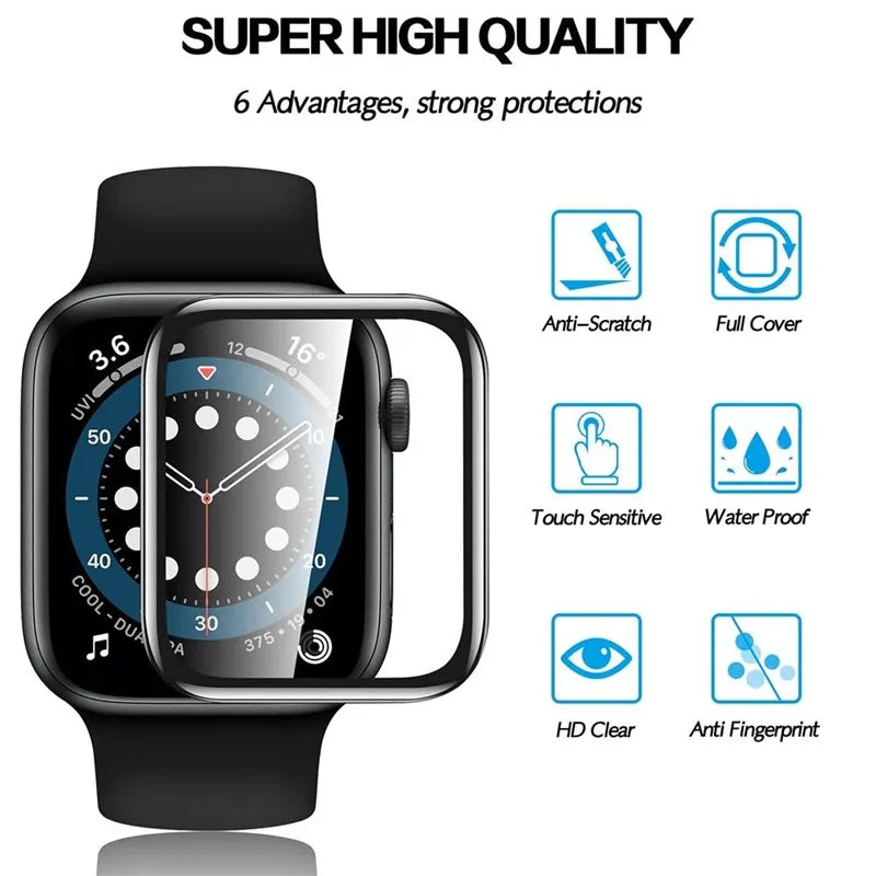 5 Pcs Ceramic Film Screen Protector for Apple Watch