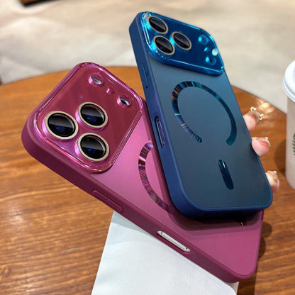 Big Window Flowing Light for Magsafe Magnetic Case for iPhone