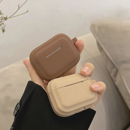 Chocolate Khaki Case For Apple Airpods Pro