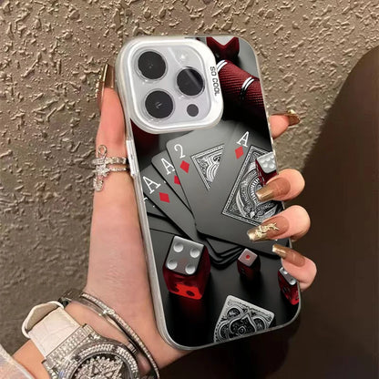 Poker Ultra-Thin Hard  Case for iPhone