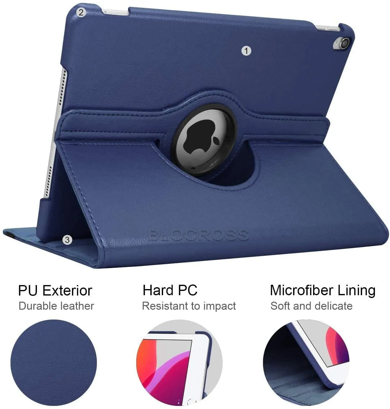 Rotating Stand Cover for iPad