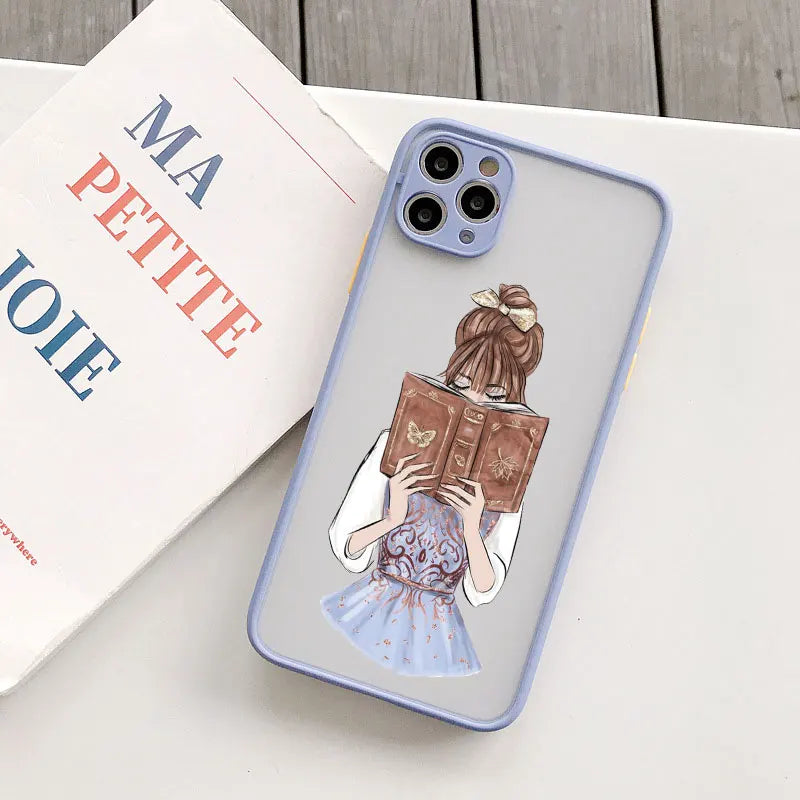 Read Book Coffee Girl  Case for iphone