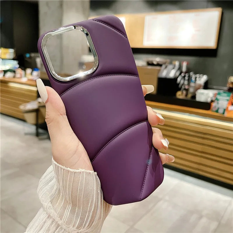 Fashion Soft down-filled Coat iphone case