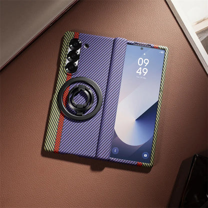 Carbon Fiber Protective Case For Samsung Galaxy Z Fold