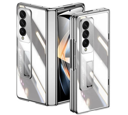 Transparent Plating Case For Samsung Galaxy Z Fold