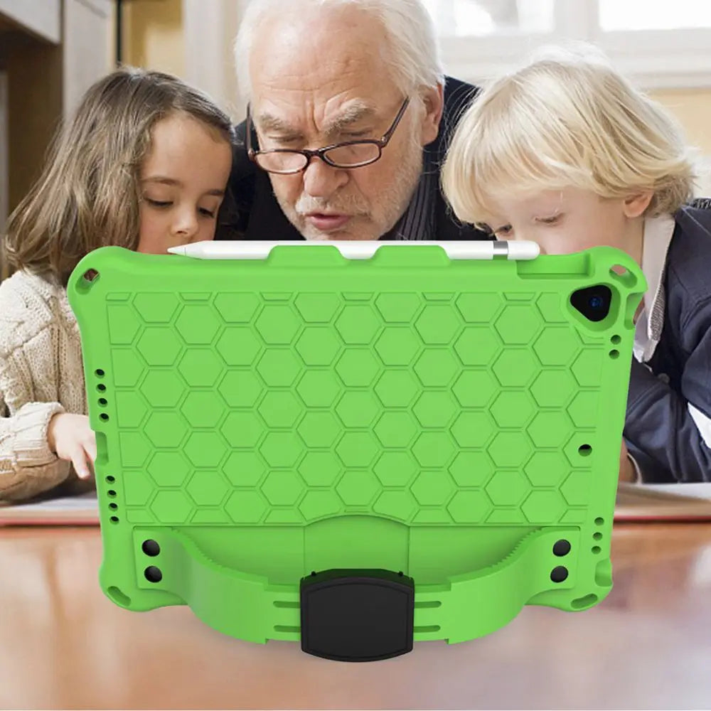 Kids tablet cover for iPad with strap