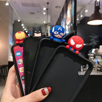 Comic Characters Case With Strap For Galaxy