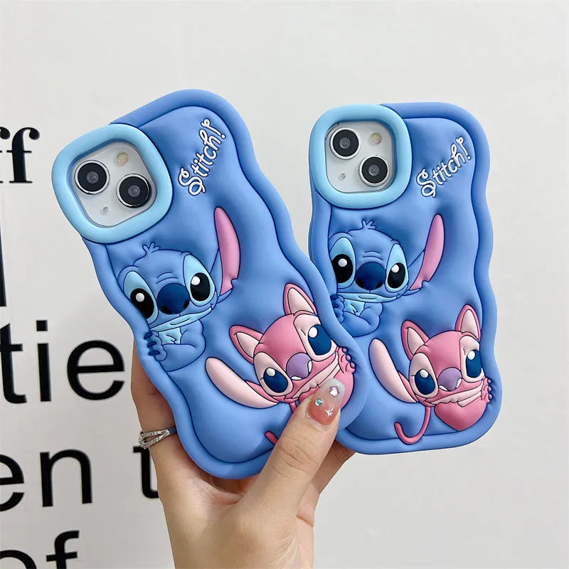 Stitch 3D Stereoscopic Phone Cases For iPhone