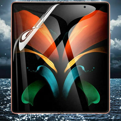 1 Pc Front & Back Soft Hydrogel Film For Galaxy Z Fold