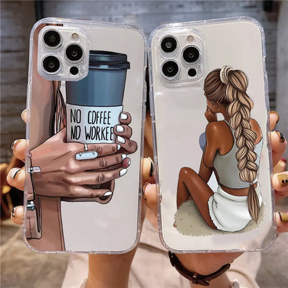 Fashion Girls Phone Case for iPhone