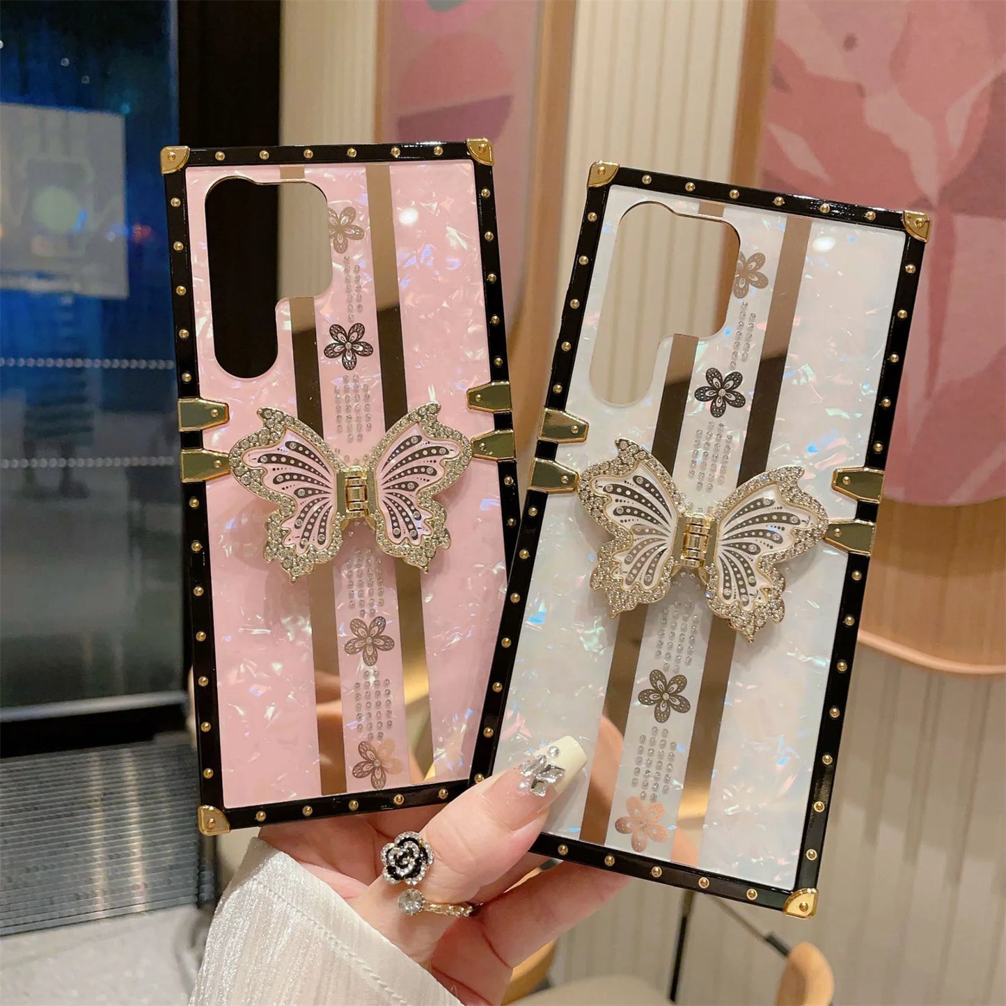 Luxury 3D Butterfly Case for Samsung