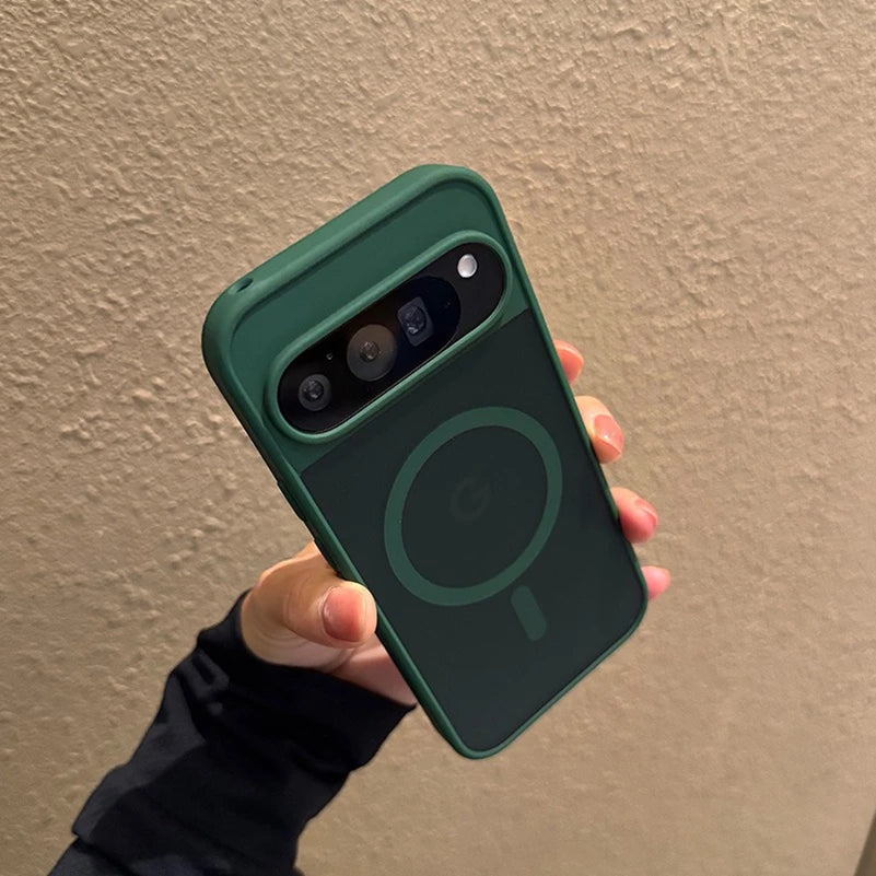 Magsafe Translucent Matte Magnetic Case For Google Pixel