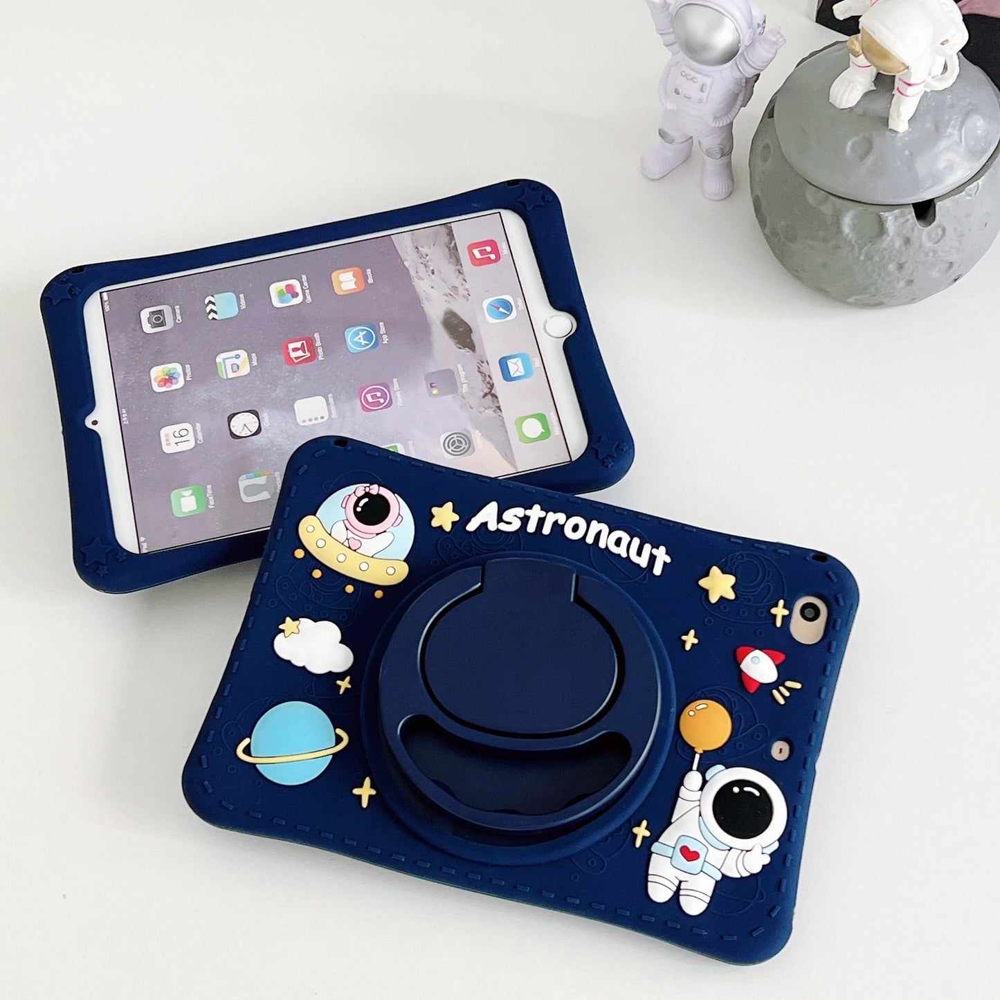 Kids Astronaut Stand Tablet Case For Samsung Galaxy Tab